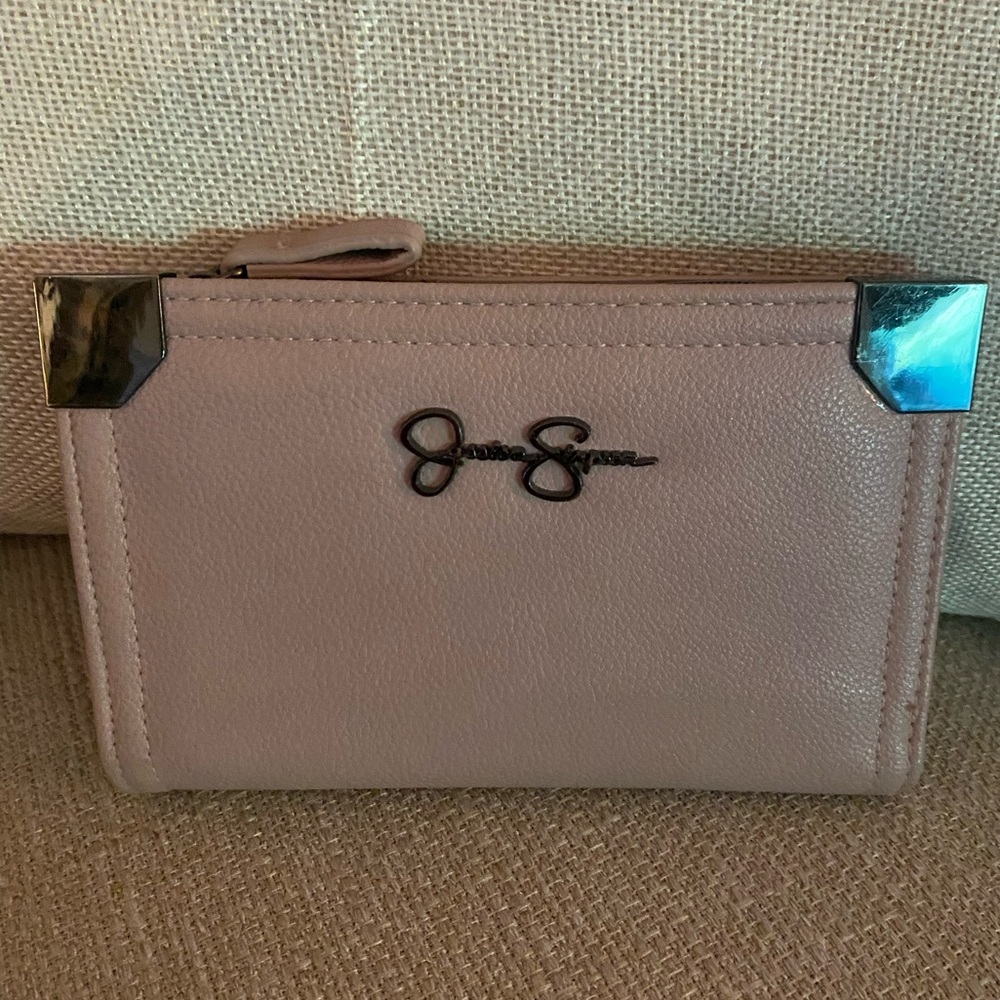 Gently Used Jessica Simpson Powder Pink Wallet